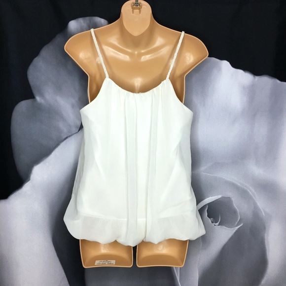 Forever 21 Black and White Rose Floral Top - Picture 3 of 3